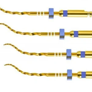 Woodpecker Endo Plus Heat Treated Gold Rotary Files